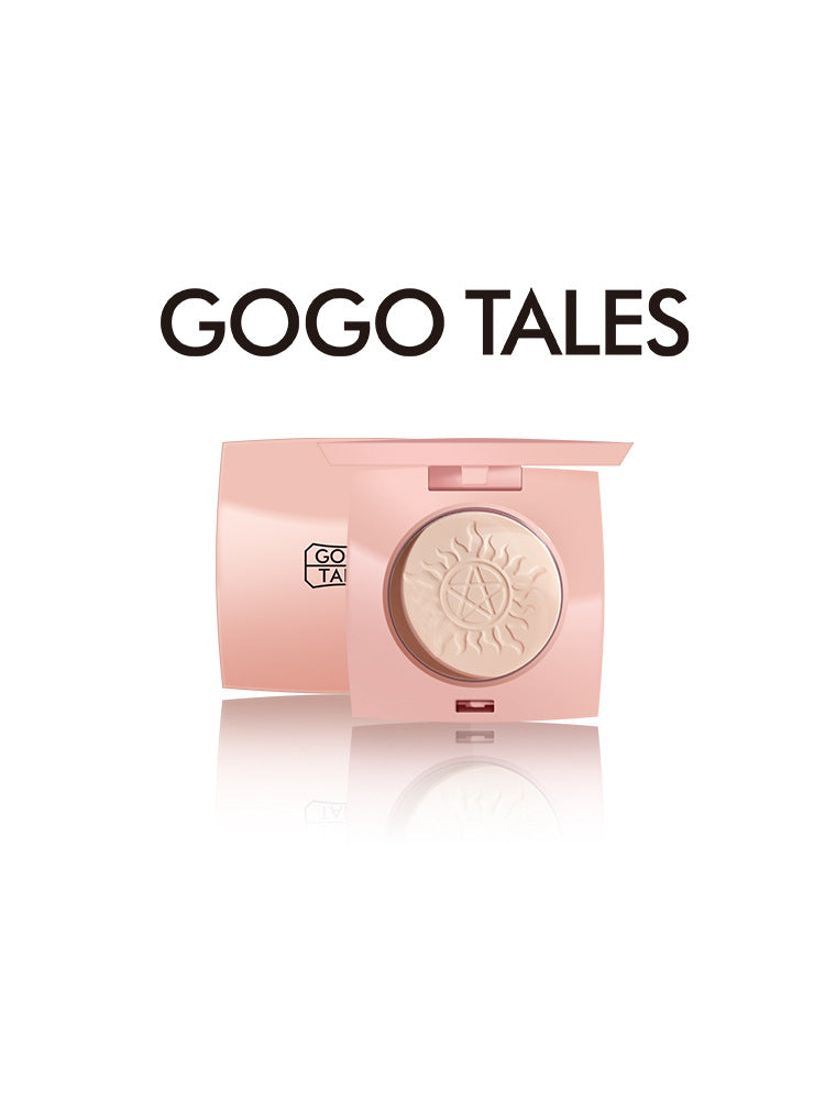 gogotales air rejuvenating matte powder powder long-lasting concealer oil control moisturizing brightening contour