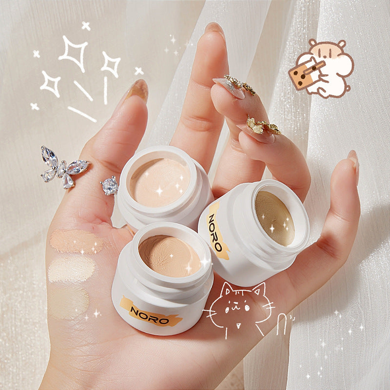 NORO HD Clear Concealer Modifying Liquid Foundation Conceals Waterproof, Sweatproof, Non-Removable Makeup Covers Acne Marks and Dark Circles