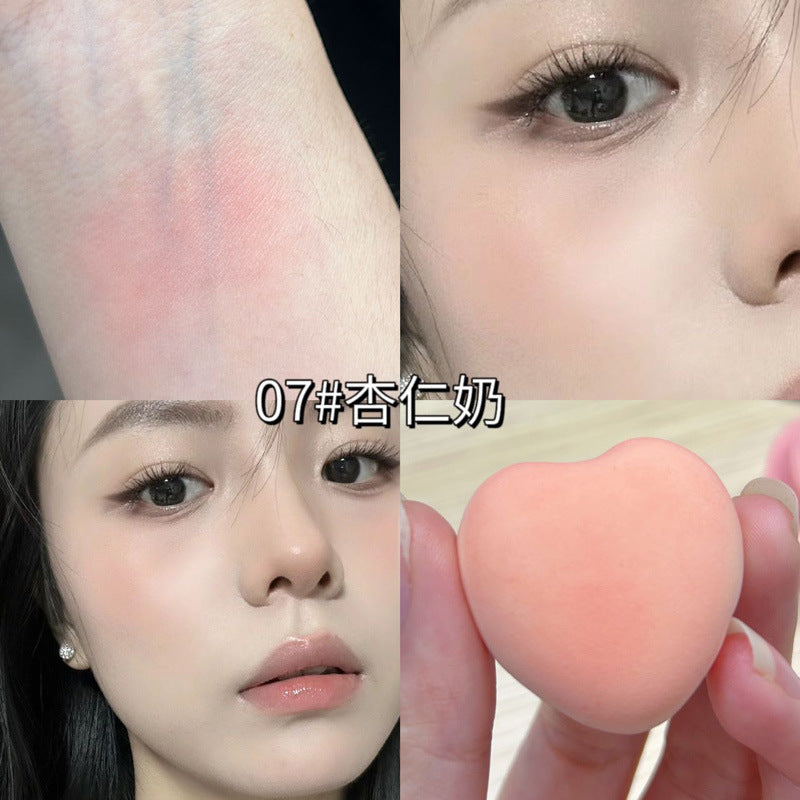 HERORANGE~ Butterfly Air Blush Cream Expansion Color Blush Purple Matte Mashed Potato Naturally Brightening and Contouring Women