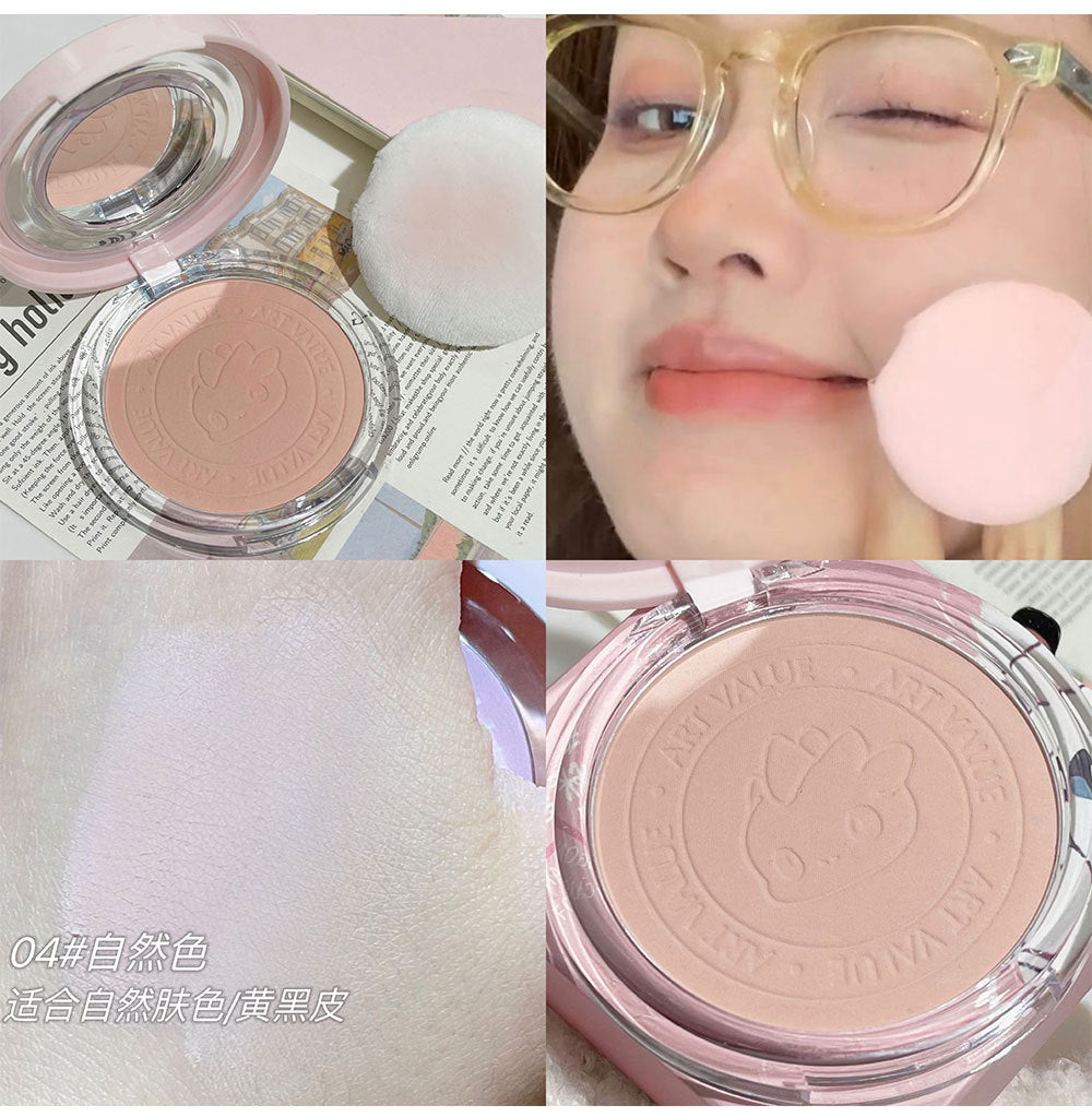 Art Value~Long Yan Clear Soft Focus Powder, natural loose powder makeup, versatile and affordable cross-border powder