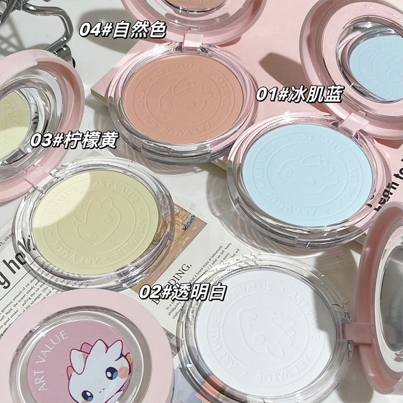 Art Value~Long Yan Clear Soft Focus Powder, natural loose powder makeup, versatile and affordable cross-border powder