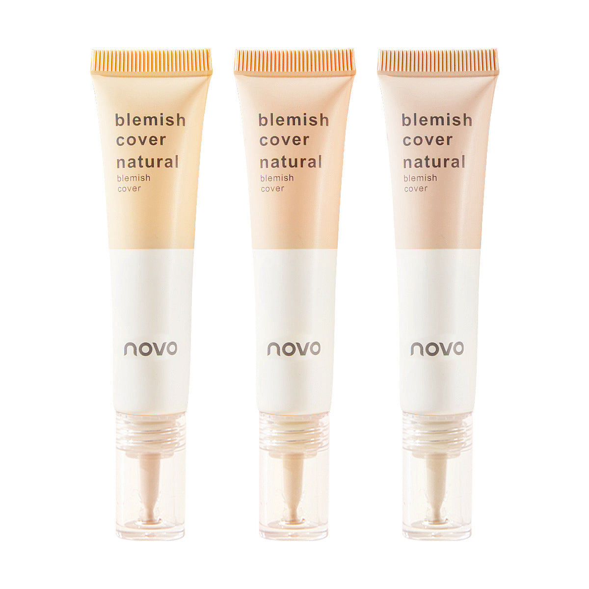 NOVO5401 Silky Soft Focus Concealer Brightens skin tone, long-lasting, fades lines, sweat-proof, conceals eye bags, conceals acne marks