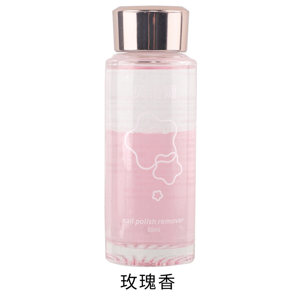 New fruit-flavored moisturizing manicure remover, non-harming nail polish cleaner, manicure-specific wholesale