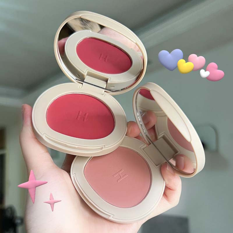 HERORANGE~Single-color blush, matte, delicate, natural nude, expanded color, high-gloss, and contouring all-in-one palette, pure desire makeup