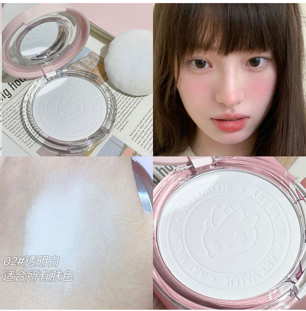 Art Value~Long Yan Clear Soft Focus Powder, natural loose powder makeup, versatile and affordable cross-border powder
