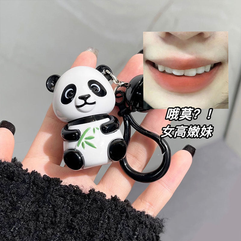 Art Value Red Panda Bell Lip Mud Soft Mist Matte Whitening Lip Glaze Does Not Pick Skin, Natural and Versatile Makeup