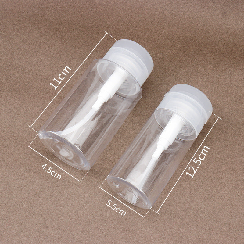 批发120ml 200ml按压型卸妆瓶子爽肤水瓶 卸妆水瓶化妆护肤分装瓶