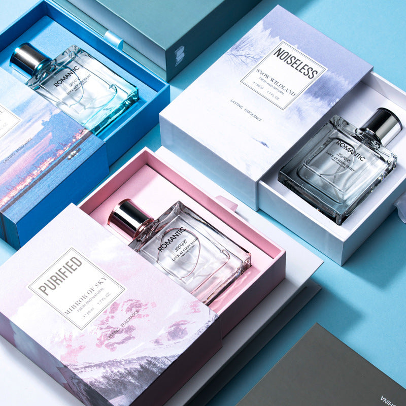 Long-lasting light fragrance couple perfume men's long-lasting light fragrance student small fresh ocean hard gift box factory wholesale