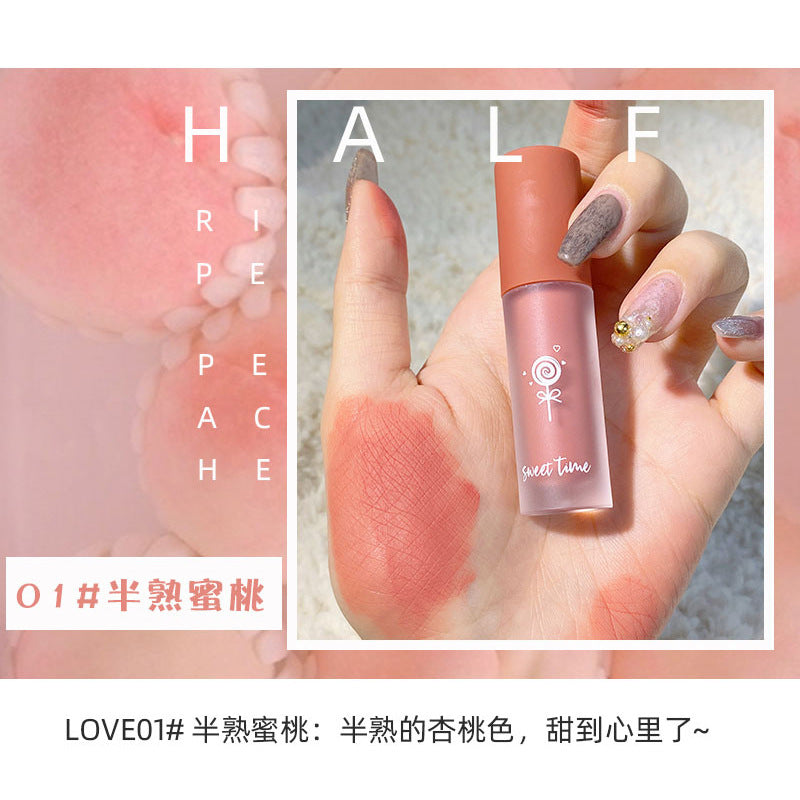FAICCIA Feixi Liquid Blush Cherry Pink Peach Matte Velvet Multi-purpose Repair Rouge Nude Makeup