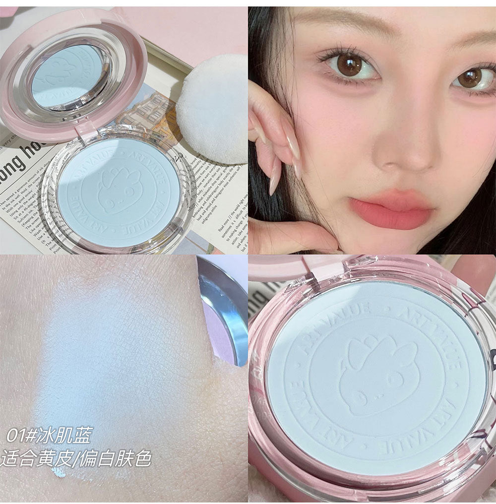Art Value~Long Yan Clear Soft Focus Powder, natural loose powder makeup, versatile and affordable cross-border powder