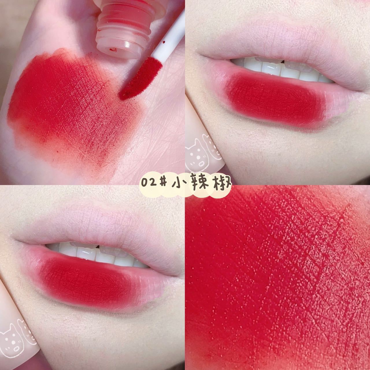 &HANGENEE Han Jini Firework Bear Lip Glaze Niche Brand Mirror Water Glossy Lip Glaze Affordable Lipstick Wholesale
