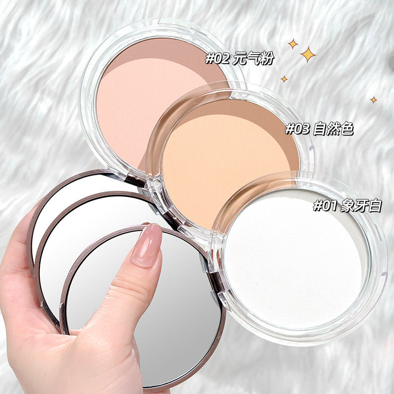 Bear Powder Set Makeup Concealer Not Easy to Remove Makeup Waterproof Long-lasting Repairing Transparent Affordable Natural Loose Powder