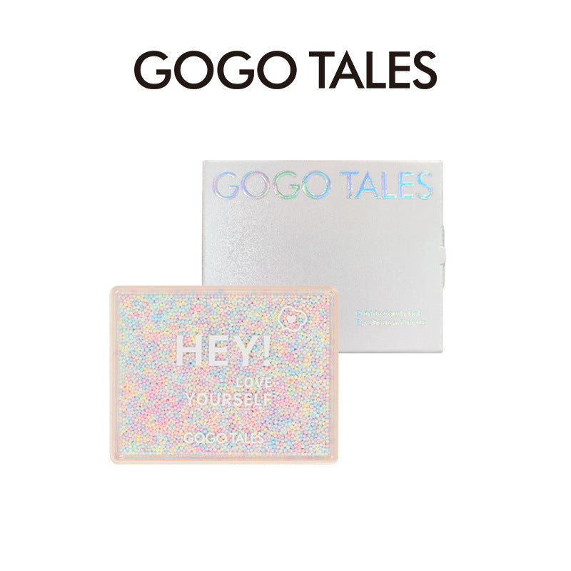 gogotales Gogo dance bubble candy ball six-color eyeshadow palette matte pearlescent earth milk tea affordable eyeshadow