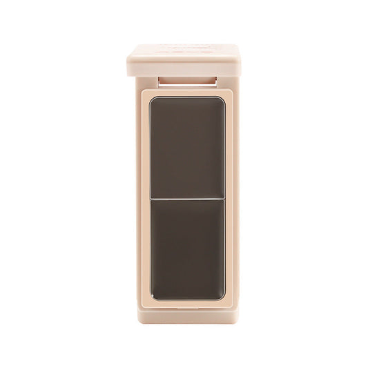 NOVO soft powder-cream mist two-color eyebrow powder is waterproof, sweat-proof and not easy to smudge. Beginner eyebrow makeup and eyebrow cream 