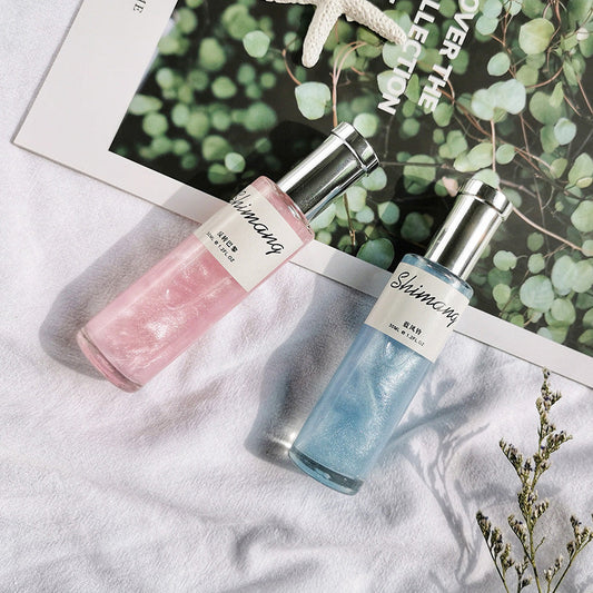 Douyin's popular poetry gilded perfume for men and women long-lasting light fragrance girl fresh 30ML quicksand women's perfume