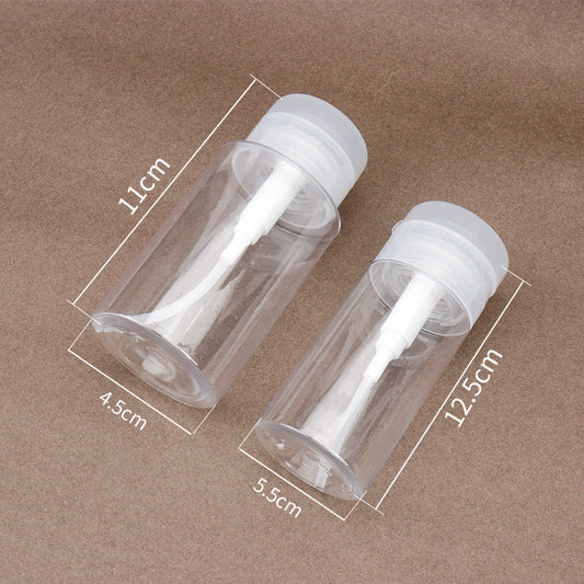 批发120ml 200ml按压型卸妆瓶子爽肤水瓶 卸妆水瓶化妆护肤分装瓶